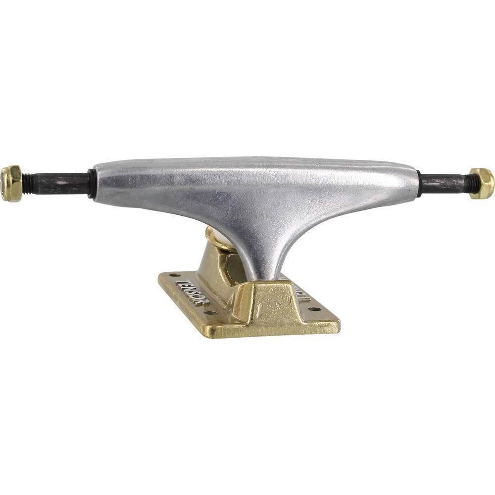 Tensor REG ALLOY 5.0 RAW/GOLD TRUCKS SET