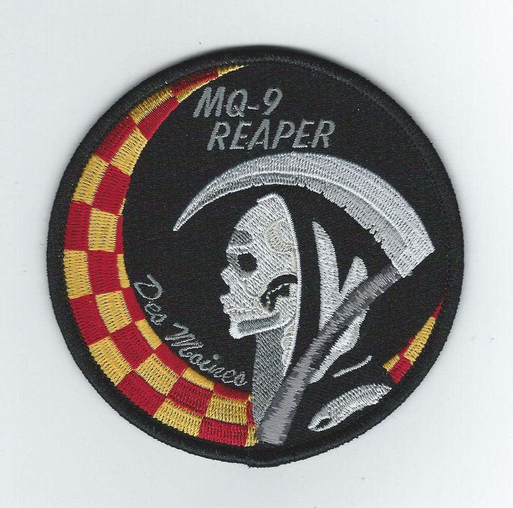 124th ATTACK SQUADRON MQ-9 REAPER patch