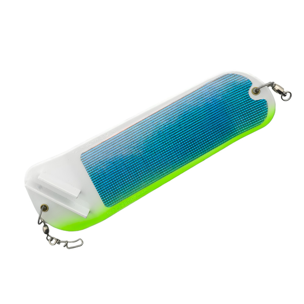 Custom Airbrushed 8" Flasher - Salmon / Trolling - AA Hammertime