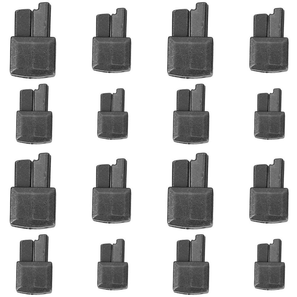 16 Sets Zipper Bottom Stops Universal Repair Accessory Fasteners