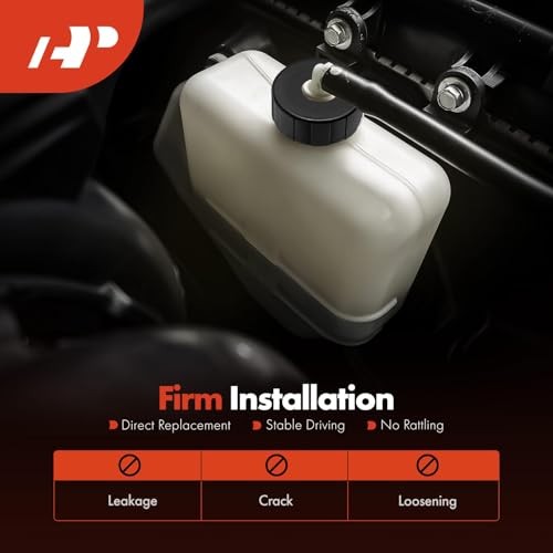 Automatic White Universal Coolant Reservoir Bottle Kits Compatible with More
