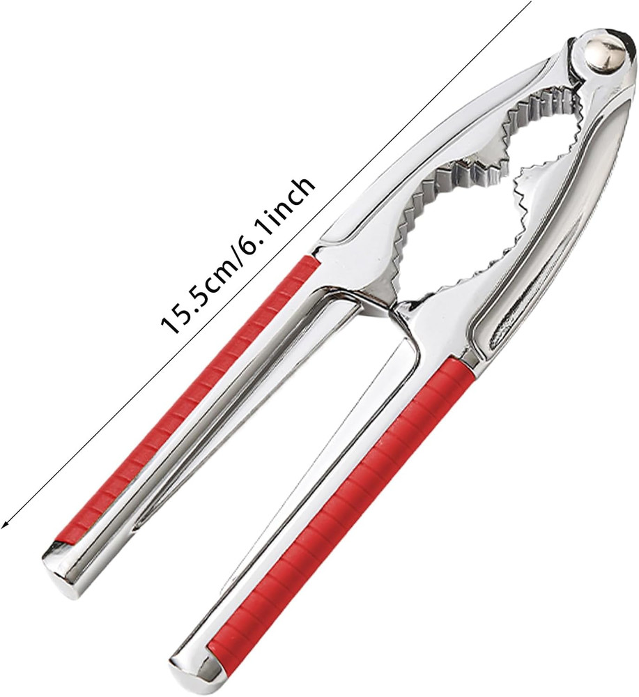 Nutcracker for Nuts,Nut Cracker Tool for Walnut,Pecan,Macadamias,Hazelnuts, Almo