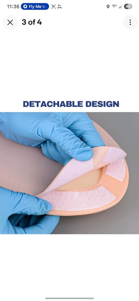 Belly Injection Simulator, Subcutaneous Injection Training Pad, Injection