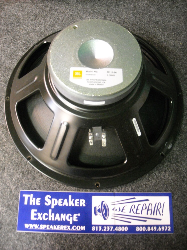 JBL M115-8A 15" Replacement Woofer 124-67001-01X