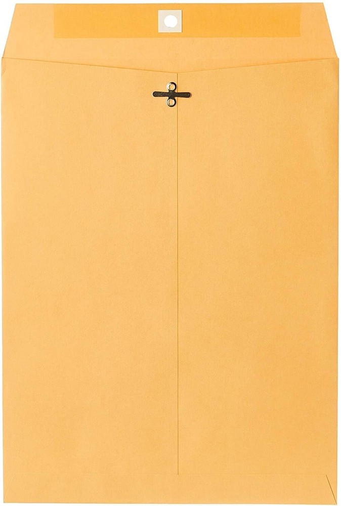 Mead Clasp Envelopes, Mailing Envelopes, 9” x 12” Manila Envelopes with Clas