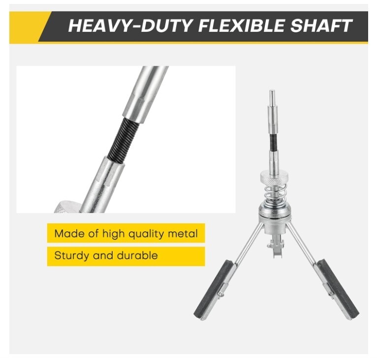 Engine Cylinder Hone Tool | 2" to 7" Diameter Adjustable Deglazer with Extra 3