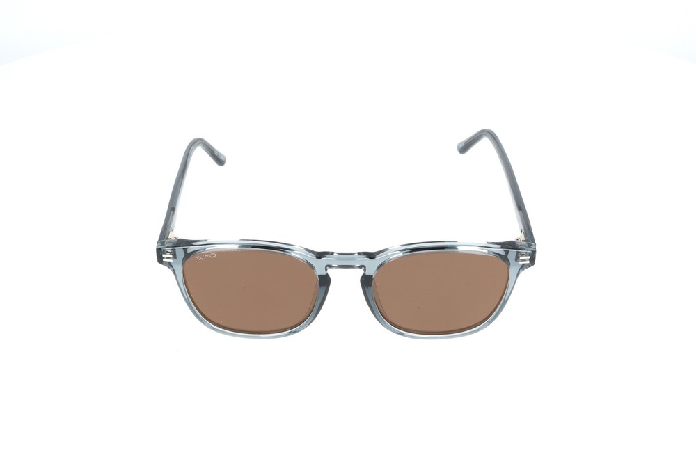 WMP Nick Blue Square 1023 Polarized Sunglasses 51-21-150