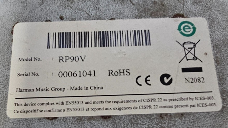 DigiTech BP 90 Bass Multi-Effects Processor #RP90V