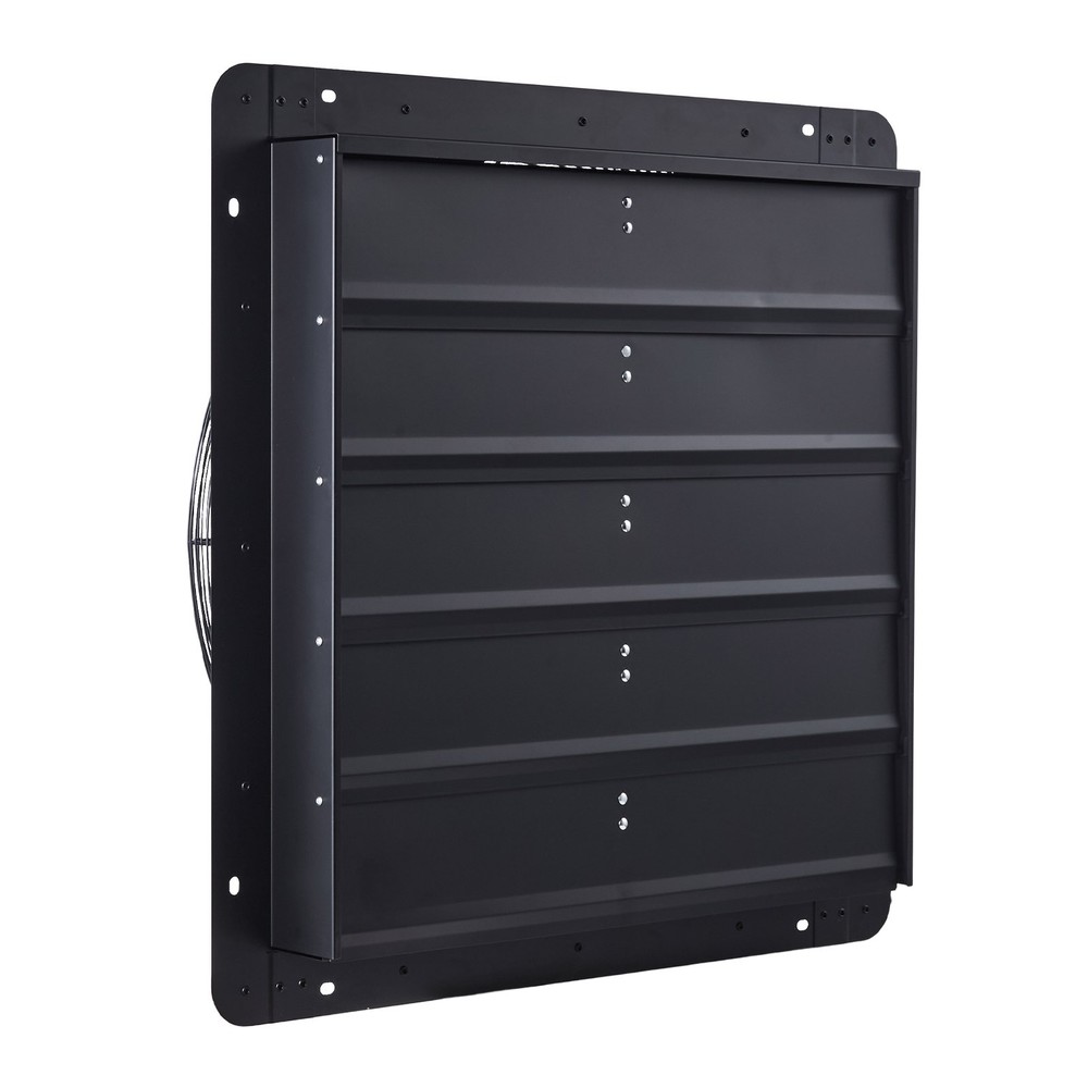 VEVOR 24 in Shutter Exhaust Fan with Speed Controller Wall Mount for Shed