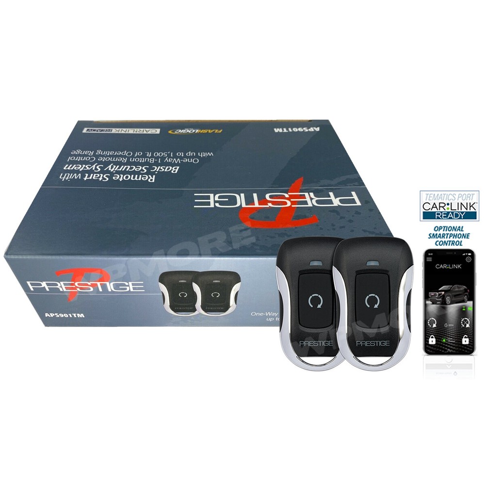 Prestige APS901TM 1-Way 1-Button upto 1500-FT Range Remote Start System