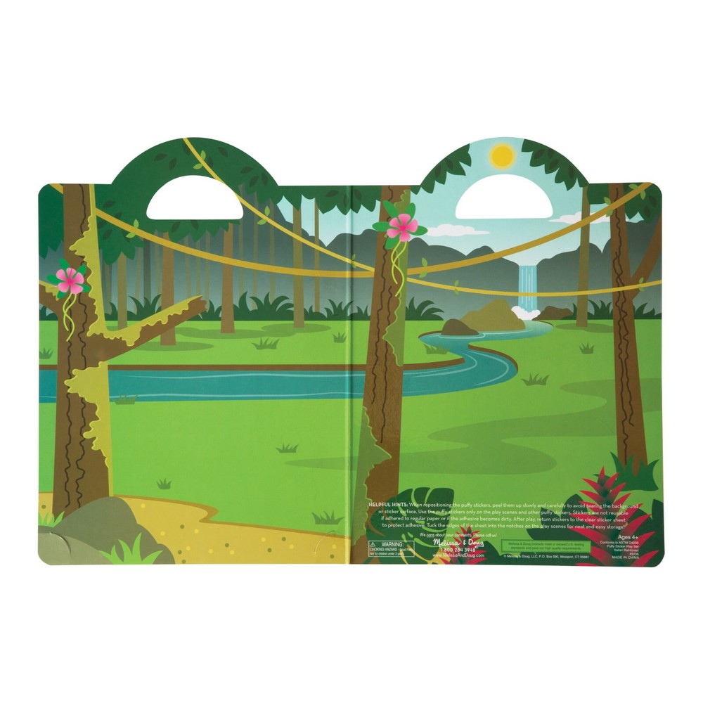 Melissa & Doug - Safari Puffy Sticker Play Set