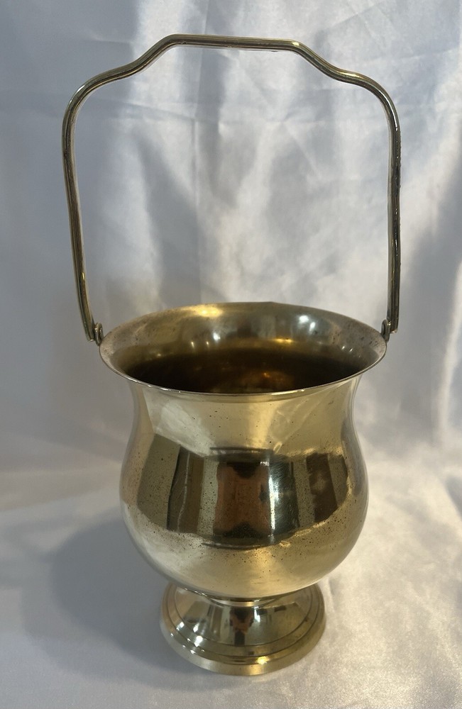 International Silver Co. Hand Made Pot Brass Over Silverplate