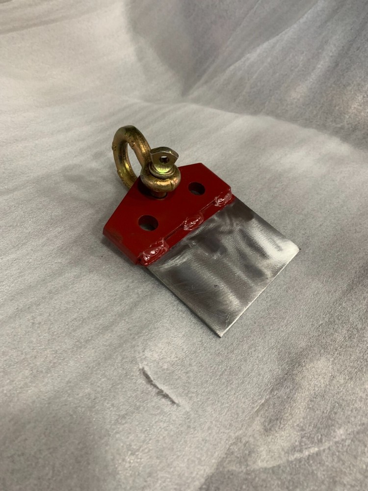 AUTO BODY 4 INCHES WIDE WELD AND PULL PLATE