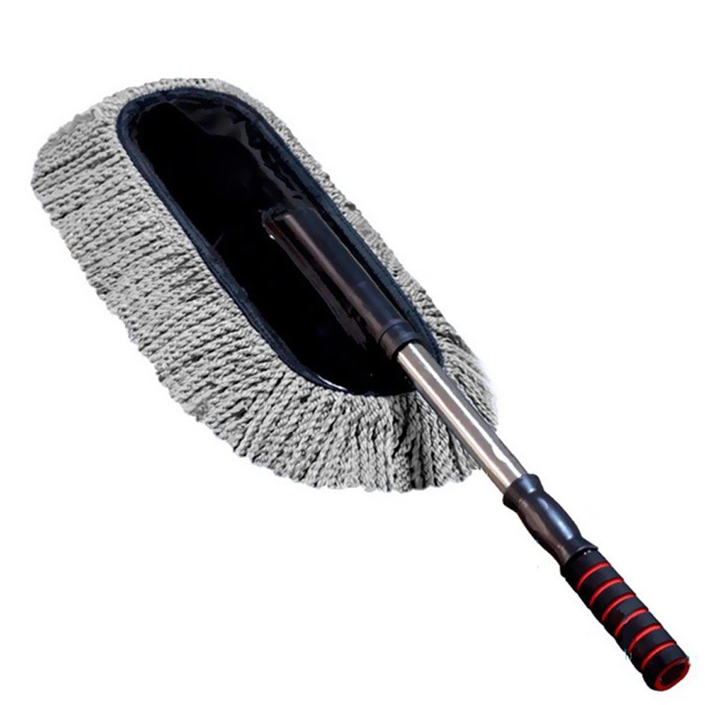 Car Duster Microfiber Duster Car Dust Removal Tool Retractable Dust Cleaning Br