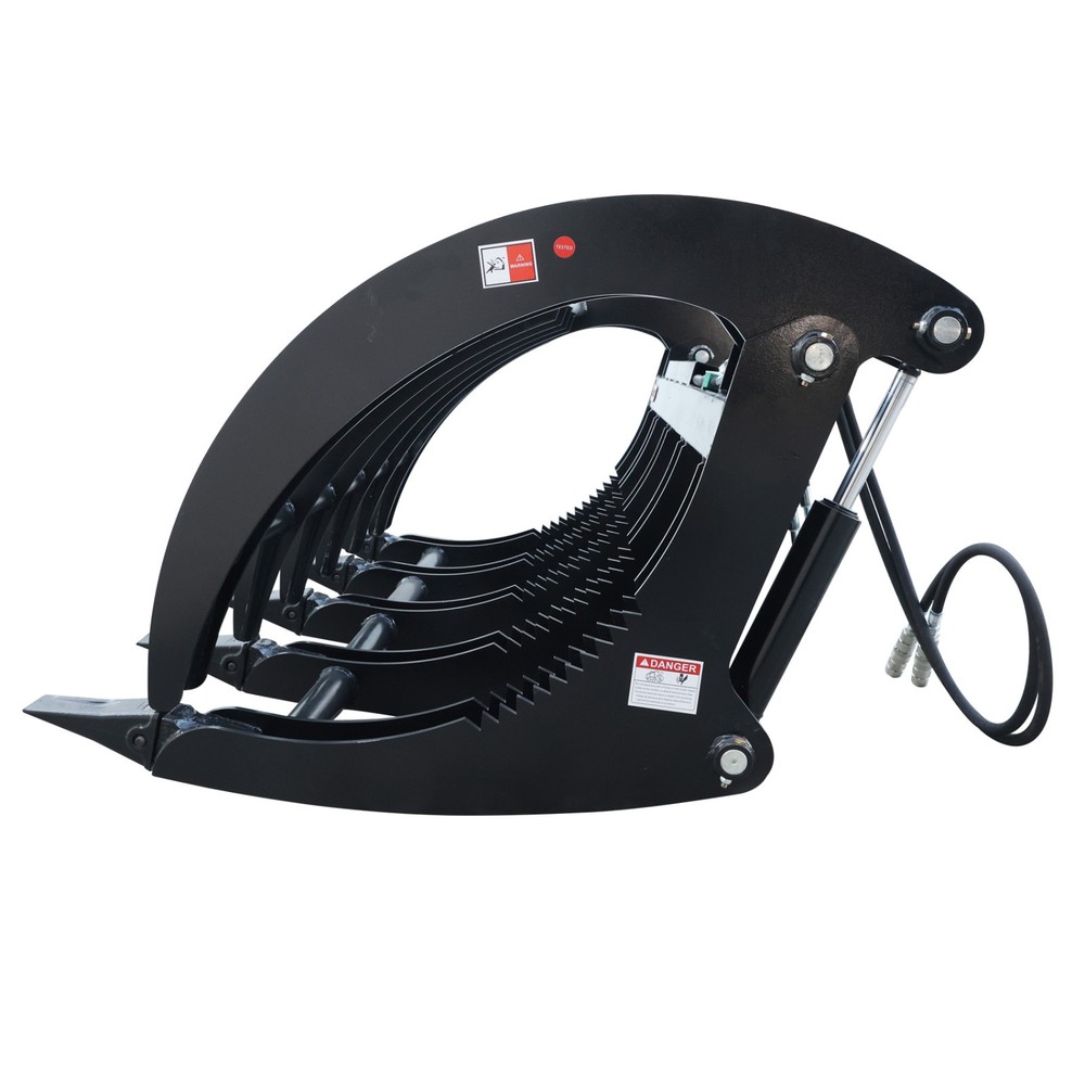 Landy Attachments 72" Skid Steer Root Rake Grapple