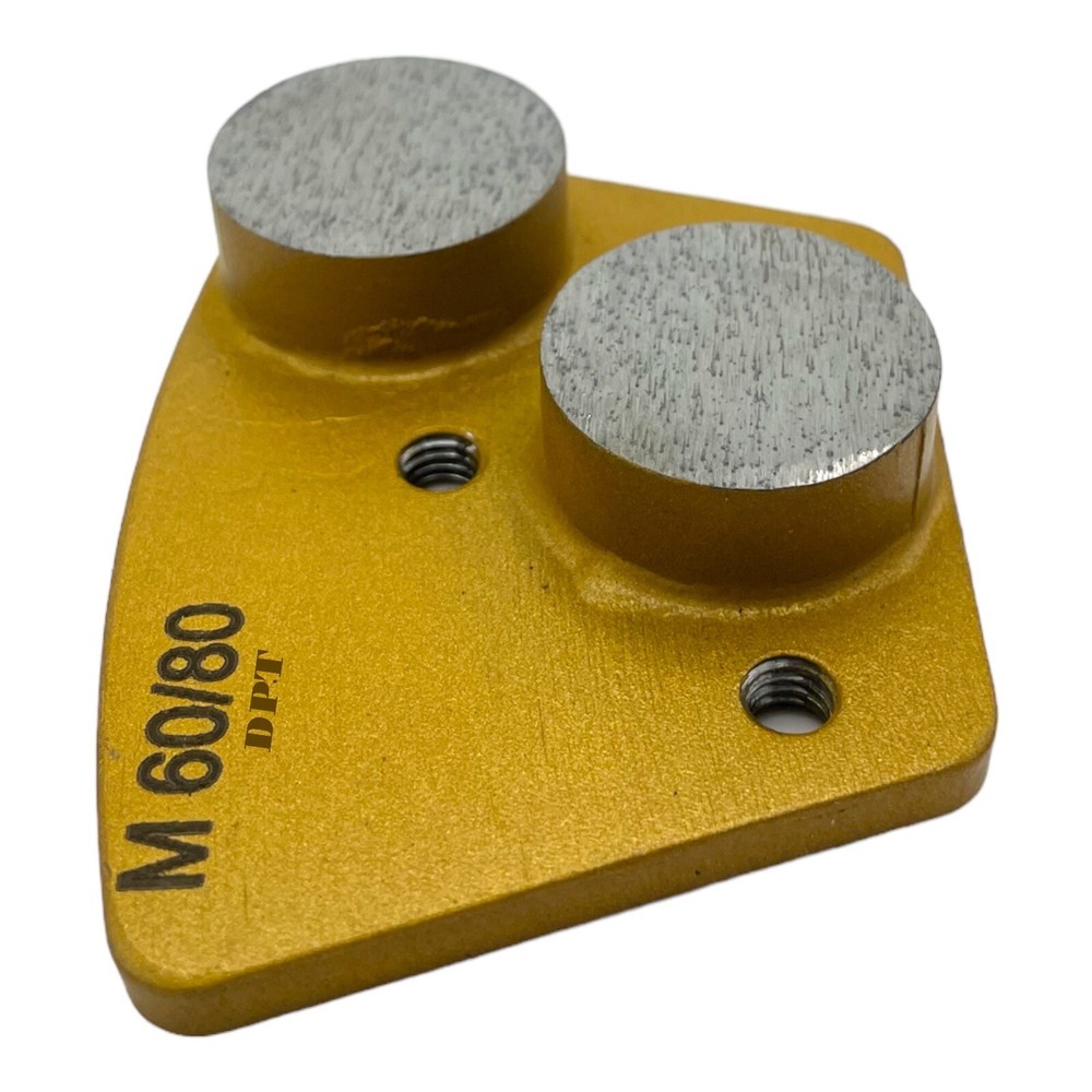 6 Pack Grinding Discs for Bolt-on Grinders Medium Concrete Surface 60 Grit