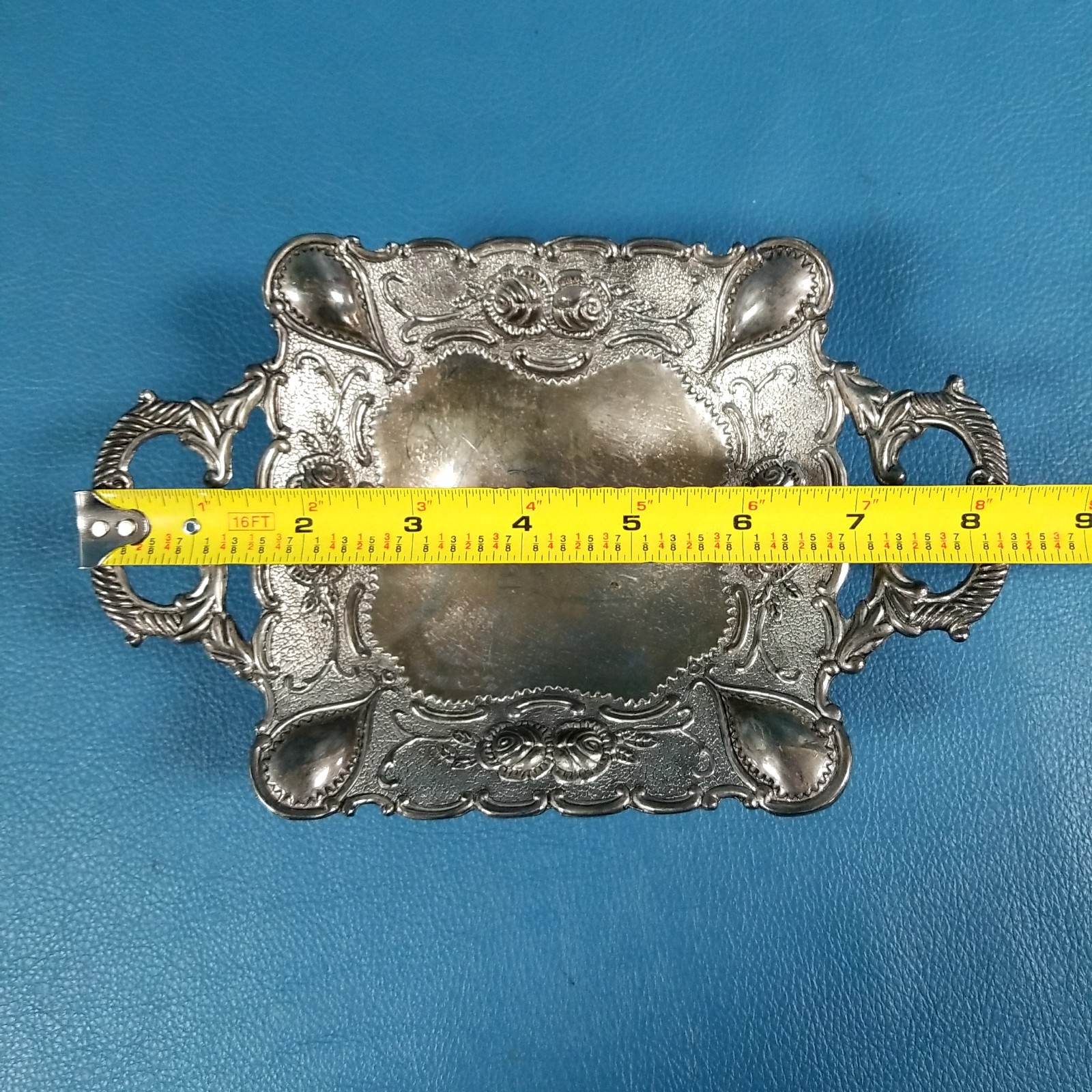 3pc Set of Vintage Studio Silversmiths Silver Plated Trinket Serving Dishes