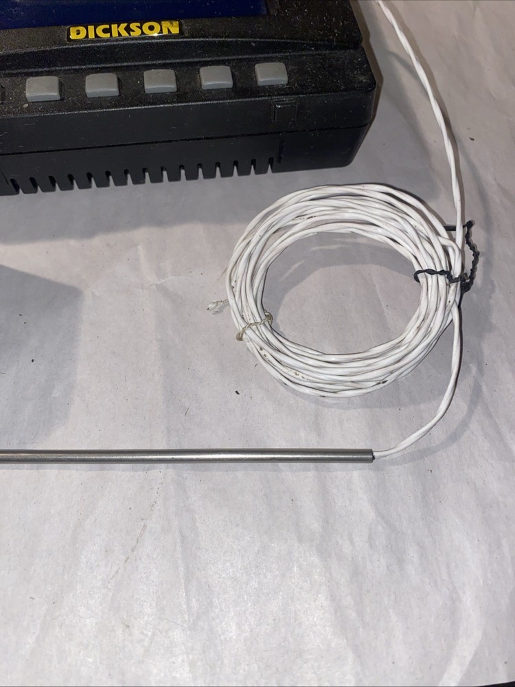 Dickson Temperature & Humidity FT325 Data Logger With Probe.