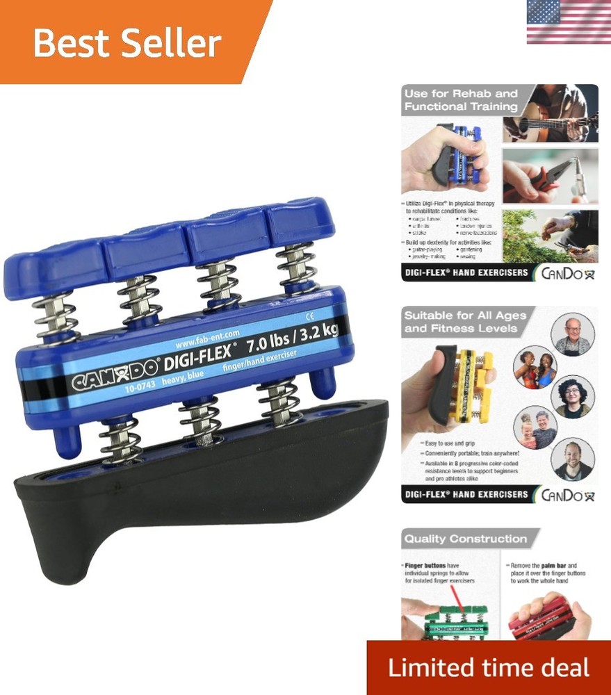 Heavy Resistance Digi-Flex Hand Exerciser – Build Finger Strength & Coordination