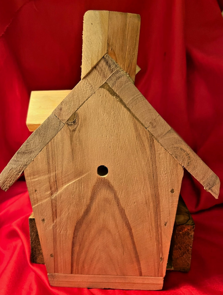 Handmade Wooden BIRD HOUSE