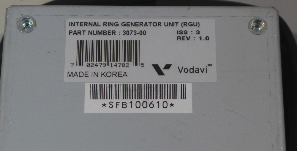 Vodavi Ring Generator 3073-00