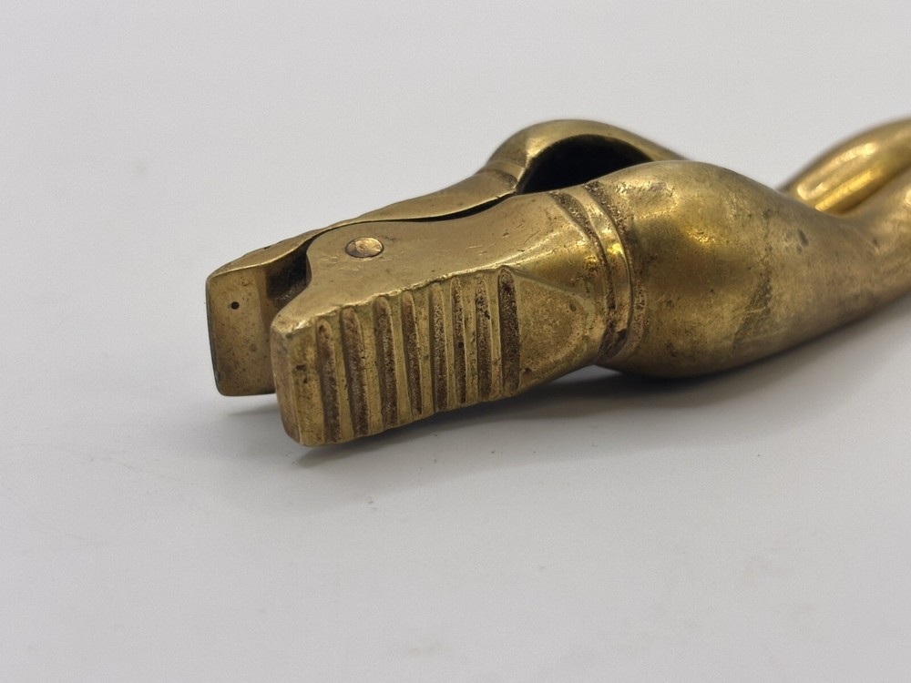 Nutcracker Ladies Legs Risque Funny Solid Brass Barware Party Vintage