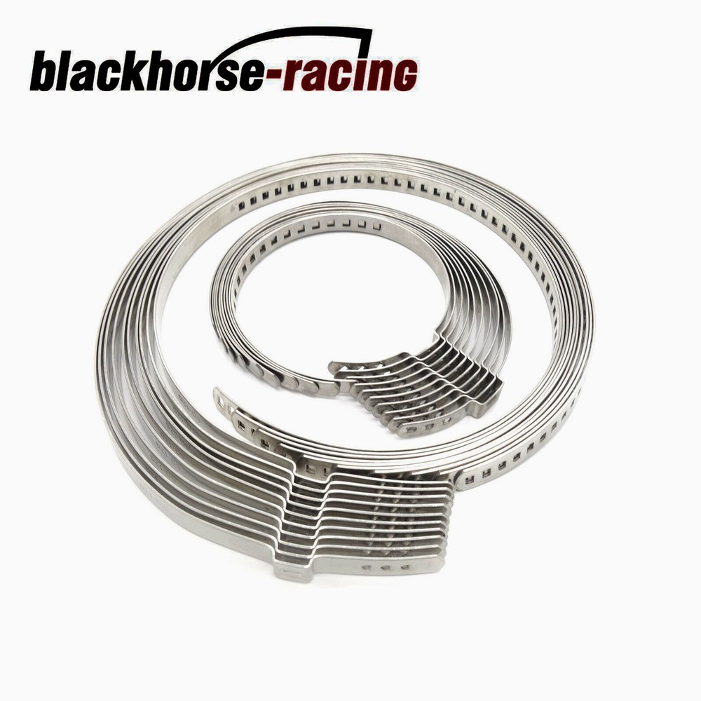 24 Pcs Axle CV Joint Boot Crimp Clamps Universal Adjustable Small & Large Kits