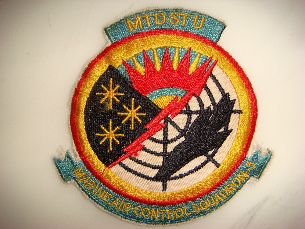 US MARINE AIR CONTROL SQUADRON 3 MTDSTU (MACS-3), VIETNAM WAR PATCH