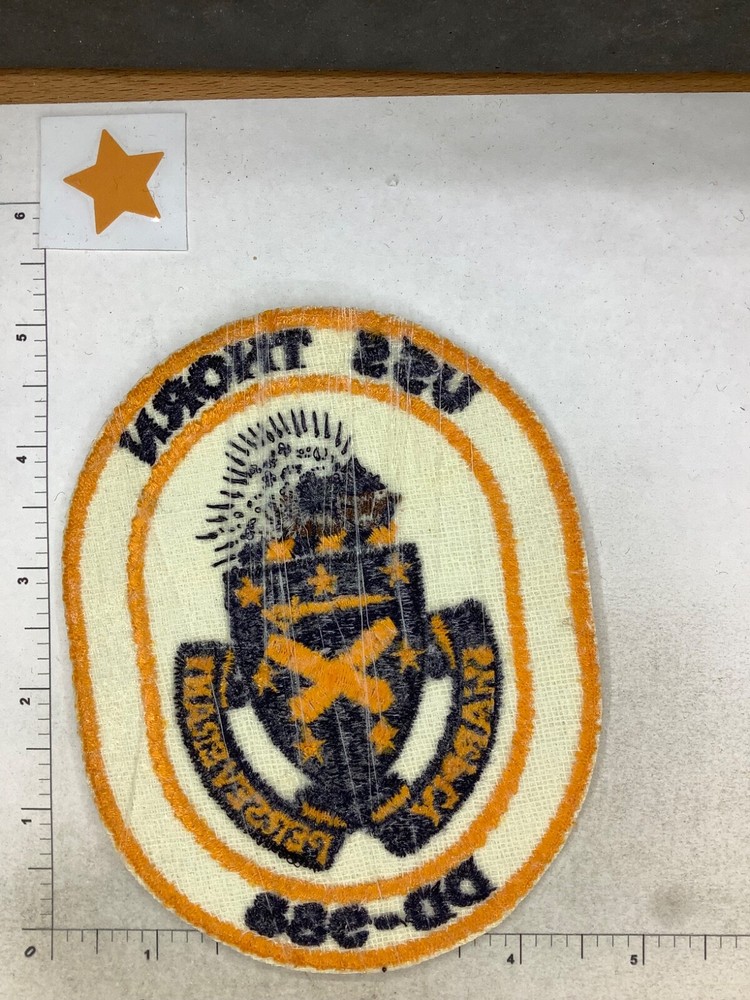 US NAVY USS THORNE SHIPS PATCH