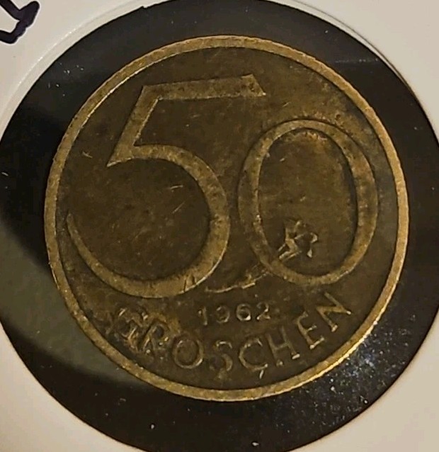 1962 Austria 50 Groschen