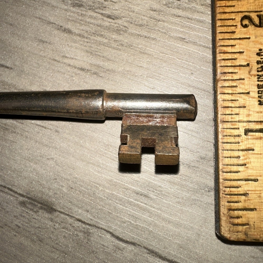 Antique Corbin Skeleton Key #S30 Solid Barrel Key