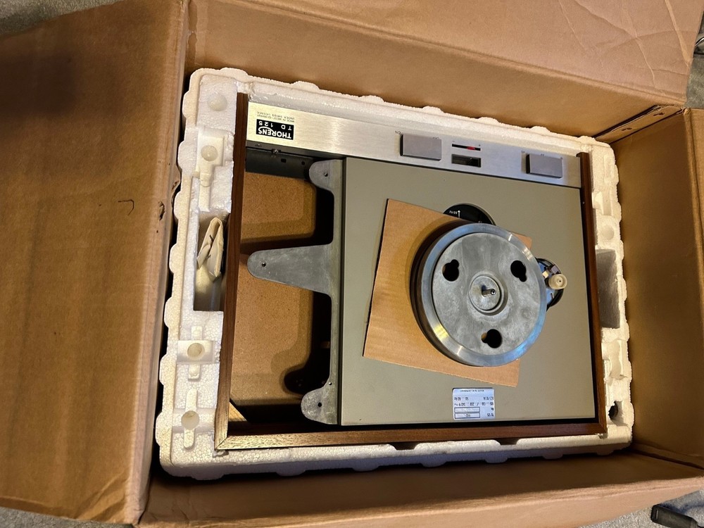 Thorens TD 125 Turntable, Original box, Nice!! Updated Ad