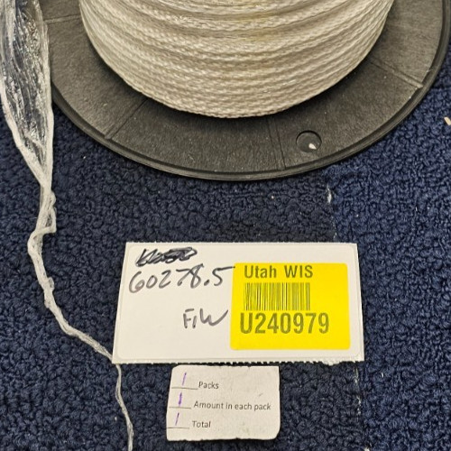 Grainger 12U275: 1/4" x 500 ft. Solid Braid Nylon General Purpose Utility Rope