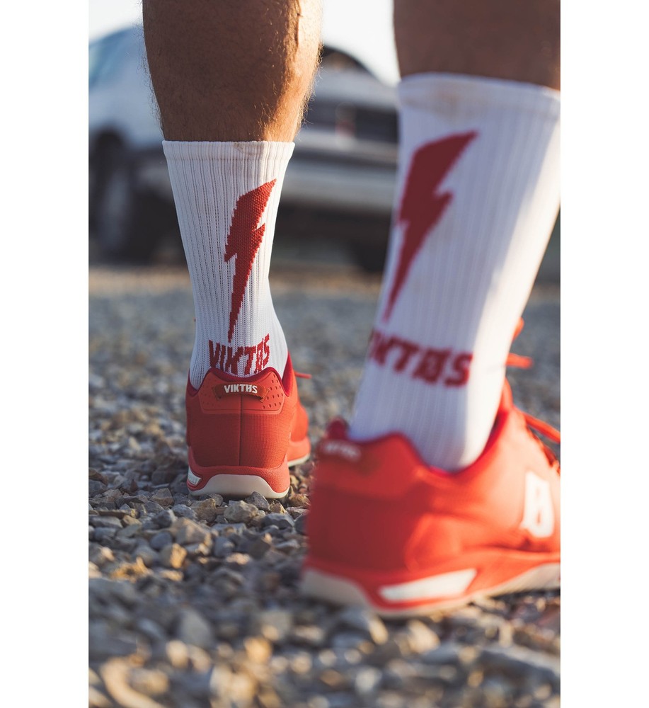 VIKTOS Men's Core Coolmax White Heather Socks (20150)