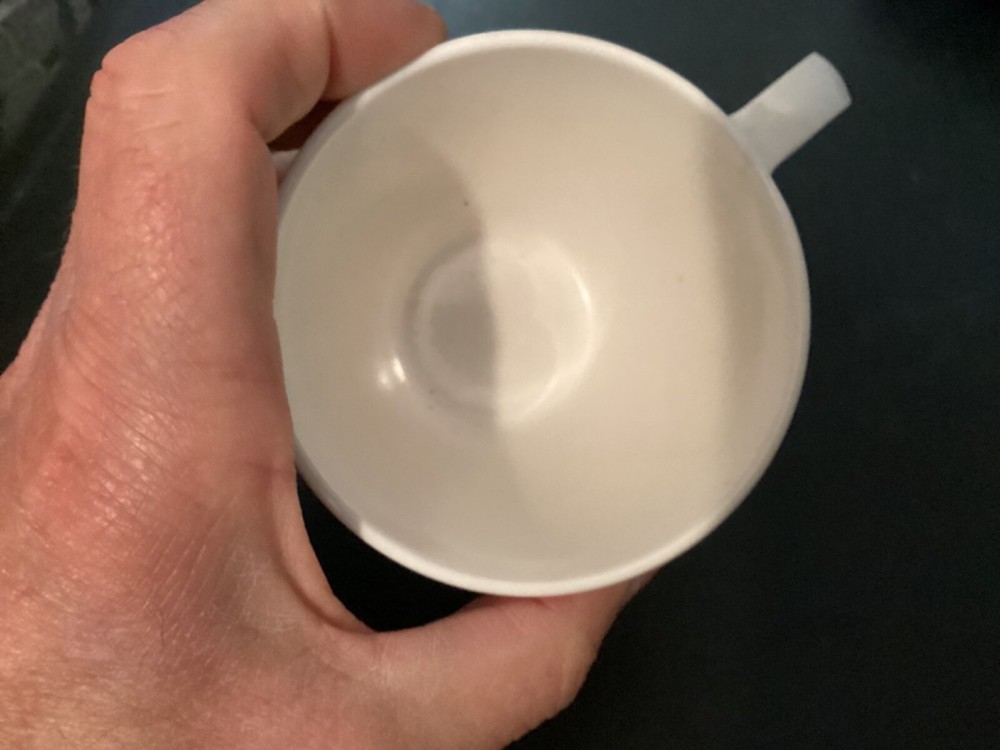 Single White Boontonware Cup Somerset #6206-8