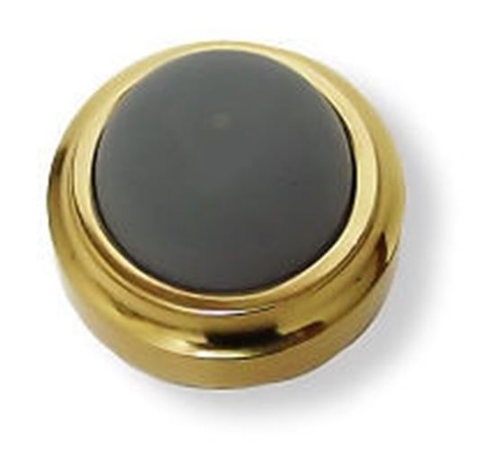 Solid Brass 1-3/4" Door Knob Wall Bumper