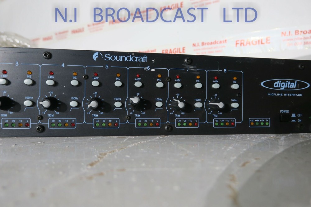Soundcraft Spirit Digital mic / line interface unit 8ch