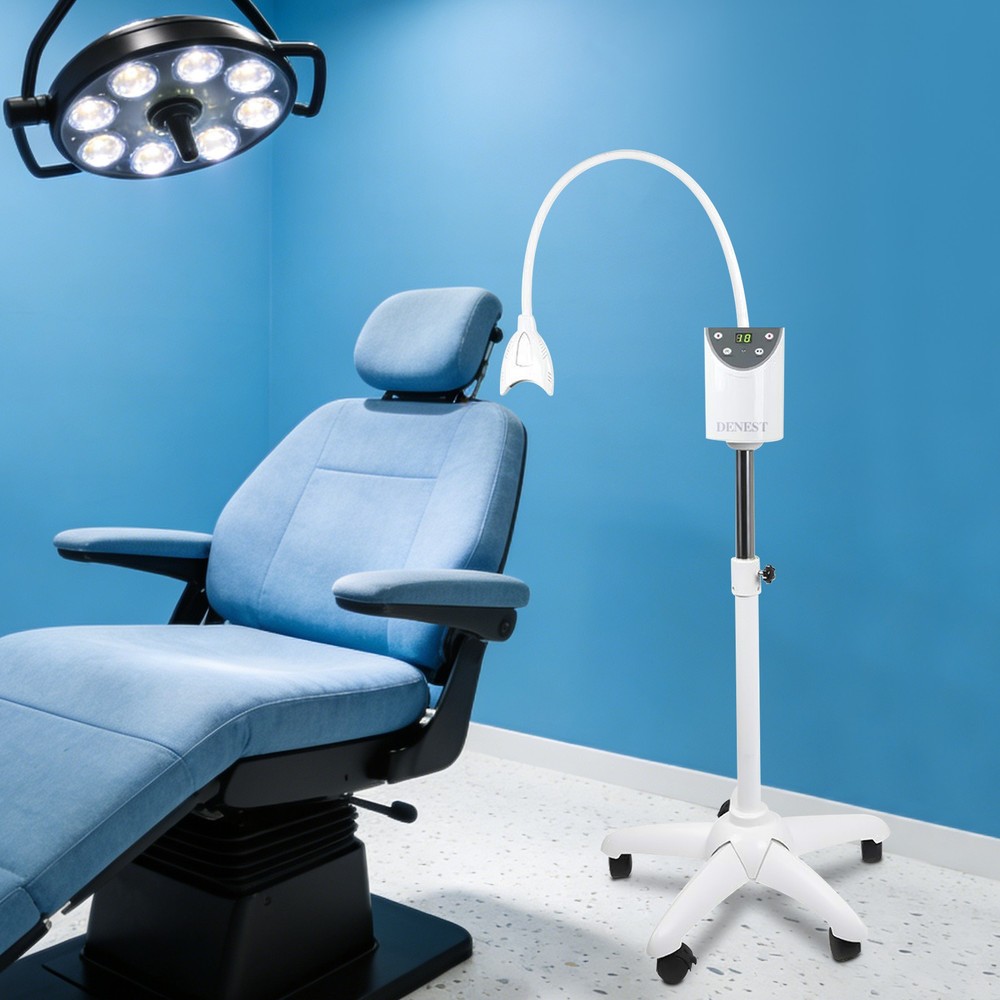 Dental Mobile Teeth Whitening Machine Lamp Bleaching Cold LED Light Accelerator
