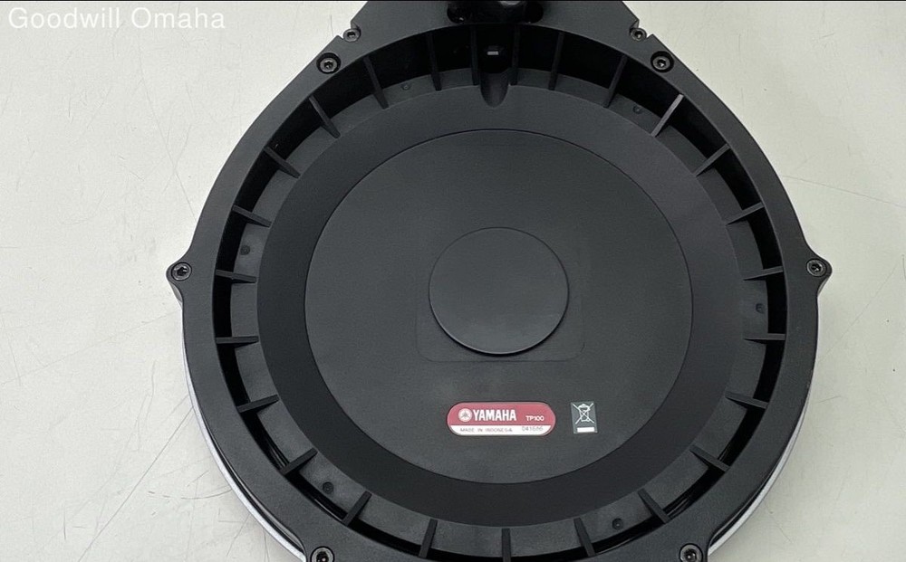 Yamaha TP100 10" Drum Pad Rubber 3 Zone - UNTESTED - READ DESCRIPTION!!!