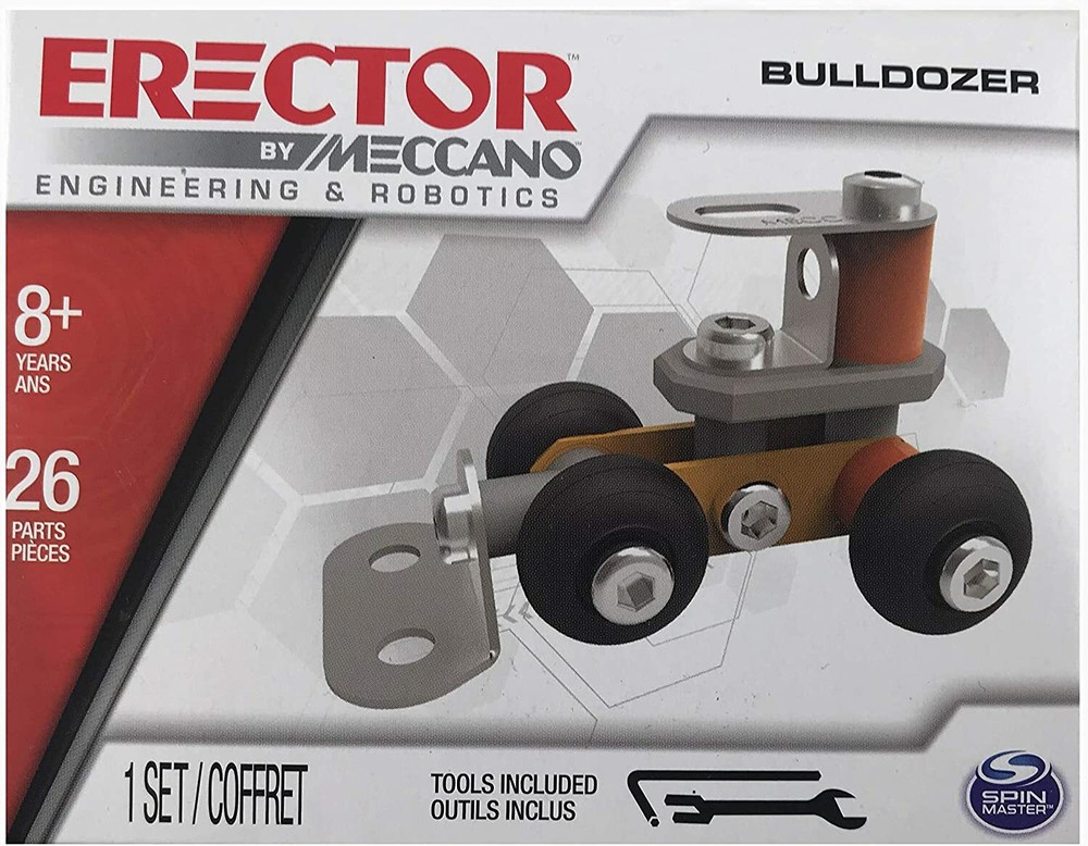 Meccano Erector Building Set of (6) - Miniatures