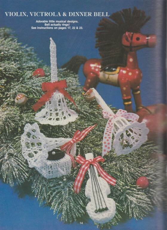 OOP!!!VICTORIAN CROCHET ORNAMENTS BOOK 2 EASY DECORATIONS 21 DESIGNS