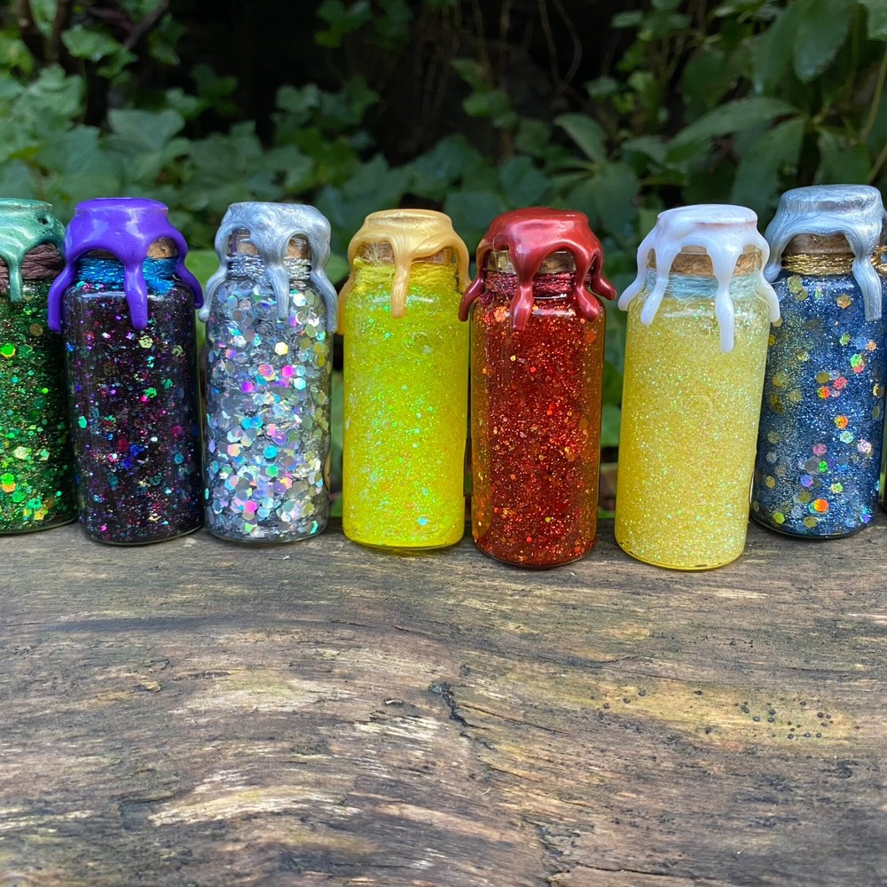 MINI Dragon Decorative Potion Bottle Bookshelf Fantasy Decor TTRPG