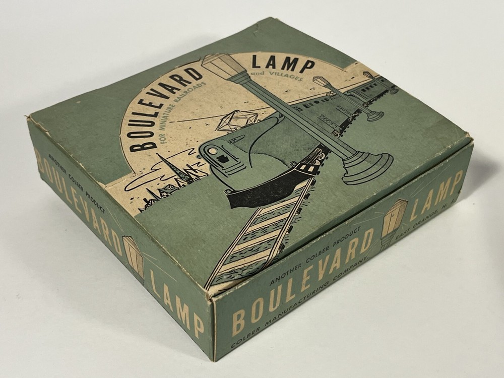 Colber Boulevard Lamp Set, WORKS!, in OB, Bin 2, 3_28_25