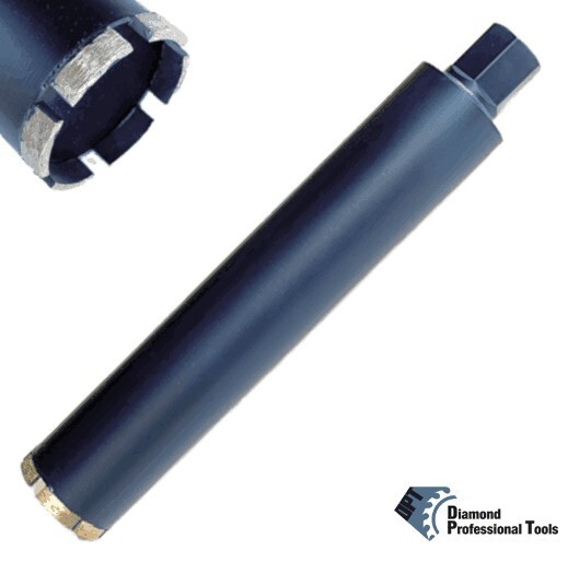 5 Pack 2-3/4" Wet Diamond Core Drill Bits Drill Concrete Asphalt 1-1/4-7 Thread