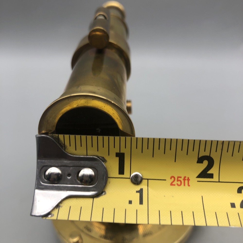 Brass Telescope Compass Feel The Distant Objects Nearer *READ