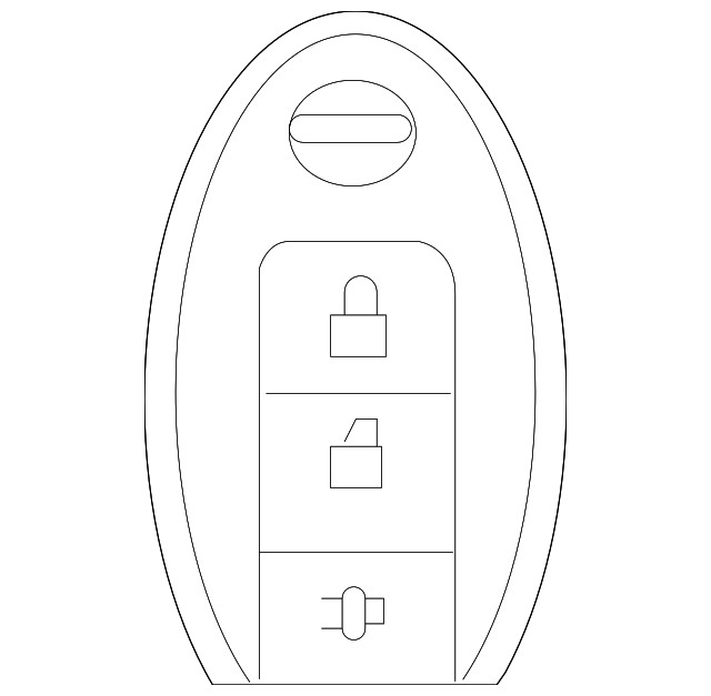 Genuine Nissan Keyless Entry Transmitter 285E3-6TA7B