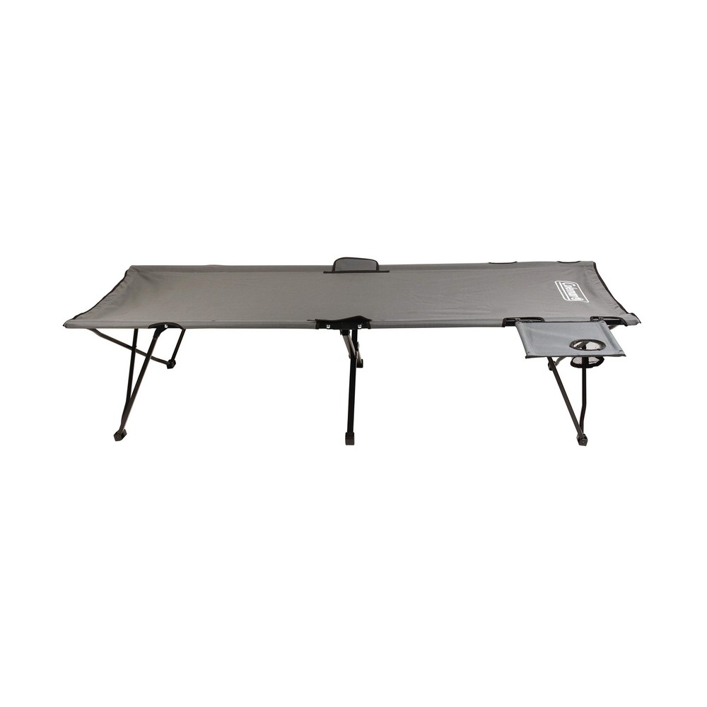 Coleman Pack-Away Big ‘n Tall Camping Cot with Removable Side Table, Extra