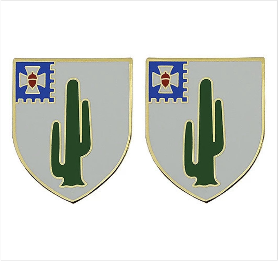 GENUINE U.S. ARMY CREST: 35TH INFANTRY REGIMENT