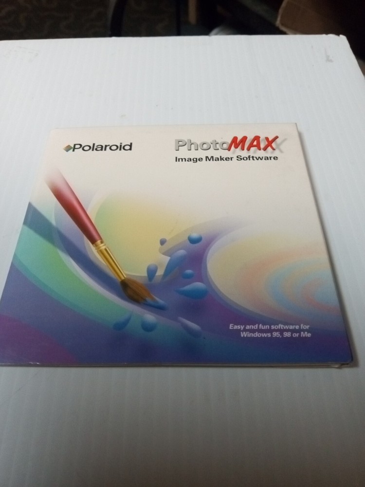 Polaroid Photo Max Image maker Software dvd