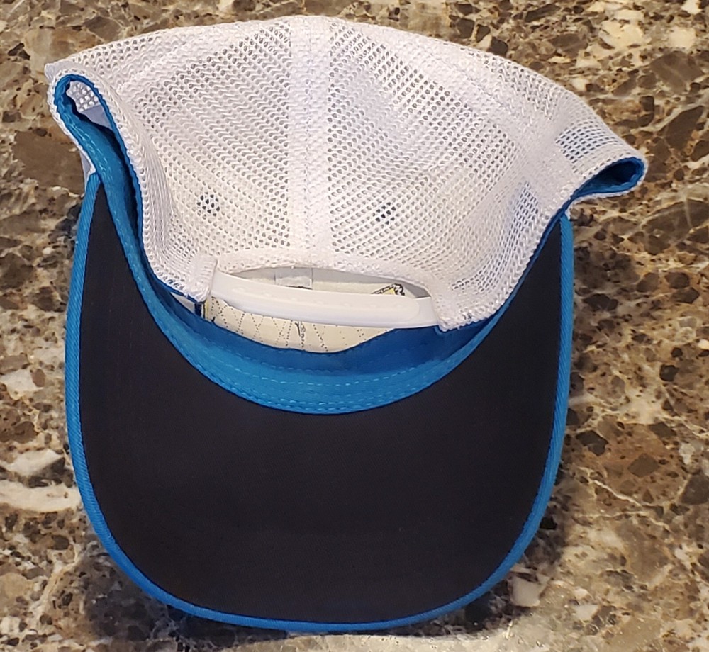 NEW WITHOUT TAGS Costa Del Mar Mesh 6 Panel Adjustable Trucker Hat Blue